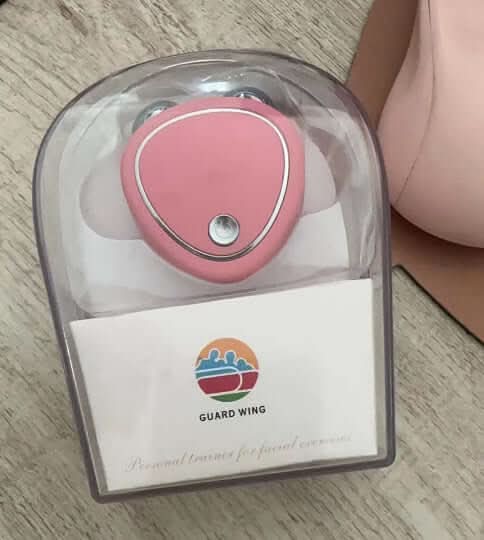 Appareil de beauté à micro-courant – rouleau facial, massage raffermissant, soin anti-âge