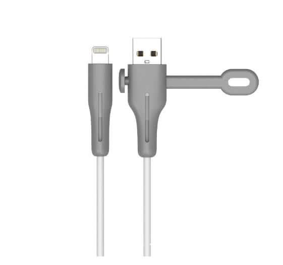 Cache câble en silicone anti-casse – Protection durable pour câble de charge