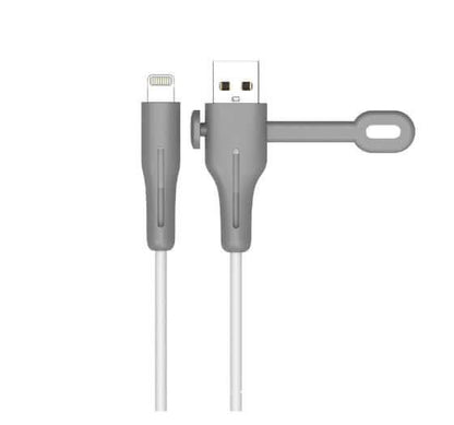 Cache câble en silicone anti-casse – Protection durable pour câble de charge