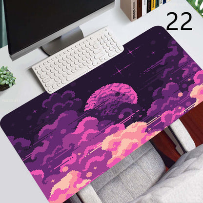 Tapis de Bureau Galaxy Pastel