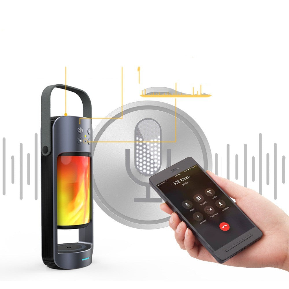 Wireless Bluetooth Speaker With Multifunctional Integration