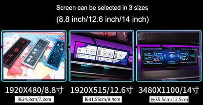 Écran Secondaire LCD pour Boîtier PC