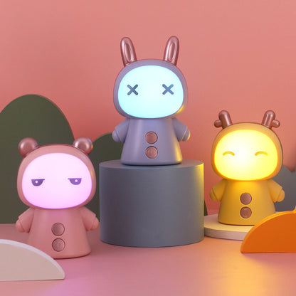 Lampe de bureau pliable et rechargeable - cartoon-