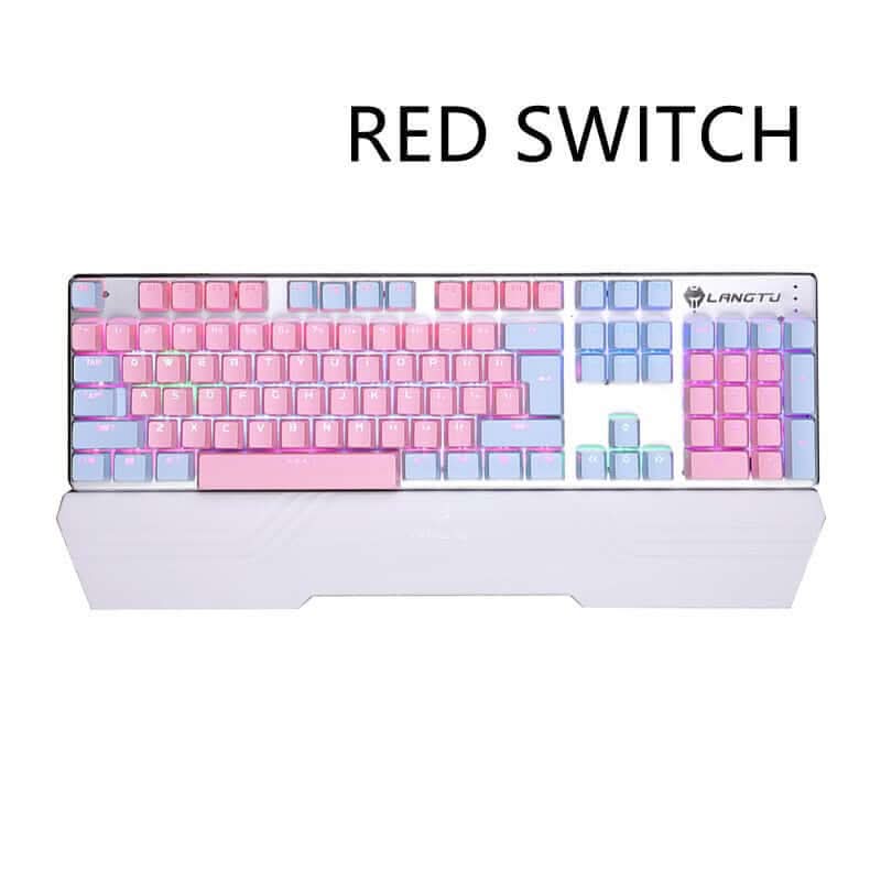 Clavier et souris mécaniques de jeu Langtu