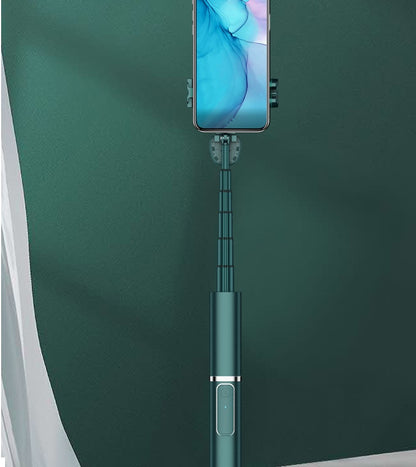 Compatible with Apple, Remote Control Selfie Stick With Hidden Tripod