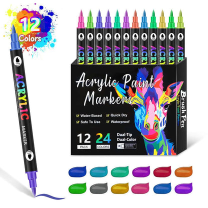 Dual Tip Acrylic Marker