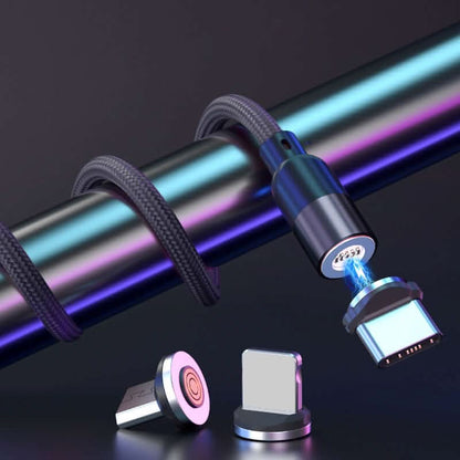Magnetic charging cable, mobile phone