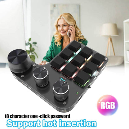 Clavier Gaming Sans Fil Bluetooth 2.4G