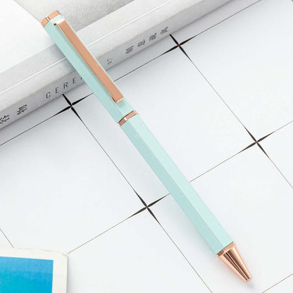 Stylo à Bille Métallique Hexagonal