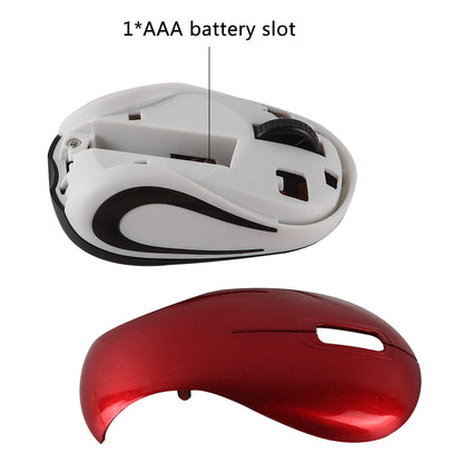 Souris sans fil mini 2.4 GHz – optique, design mignon, silencieuse, bureau et mobilité