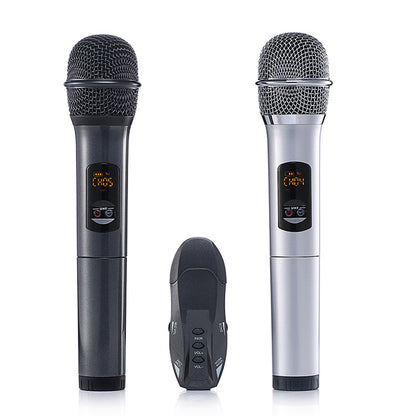 Microphone sans fil Bluetooth Home Ane – duo dynamique pour chant et enregistrement K-Song