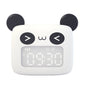 Réveil enfant silencieux – Design mignon, silicone doux, idéal pour chambre et bureau