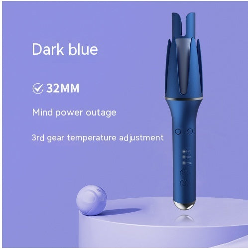 Fer à boucler automatique 32 mm – Tourmaline céramique, rotation électrique