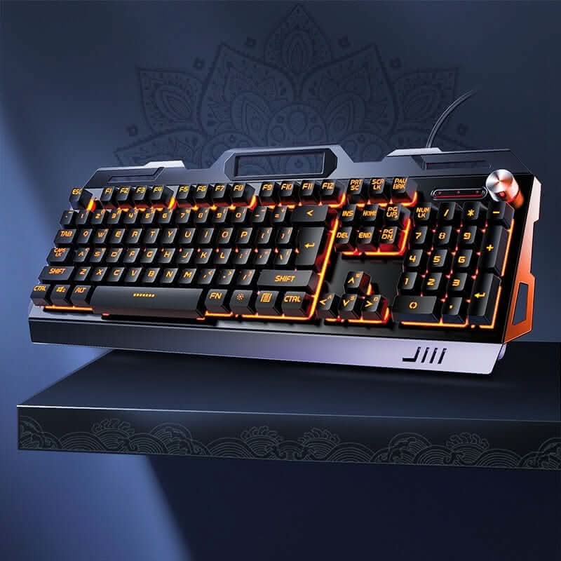 Silver Eagle V2G5 – Metallic Keyboard, Gaming Mouse &amp; Stereo Headset Bundle