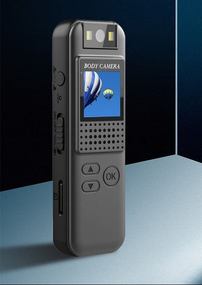 Caméra sportive HD – enregistreur magnétique portable avec écran et Wi-Fi