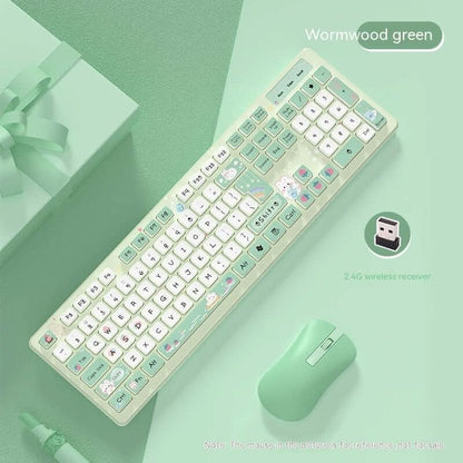 Clavier filaire Milk Tea Rabbit