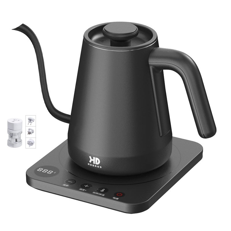 Bouilloire électrique domestique – bec long étroit pour préparation du thé