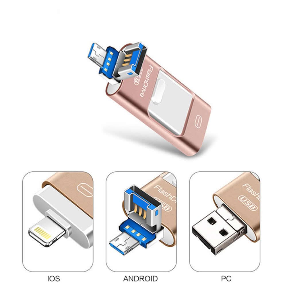Clé USB 3-en-1 –