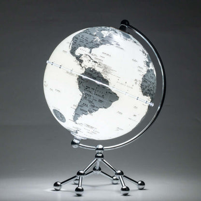Globe terrestre lumineux