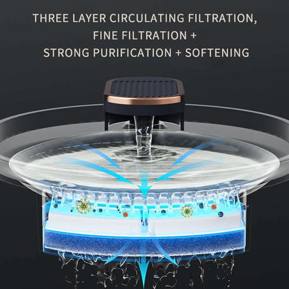 Automatic pet water fountain