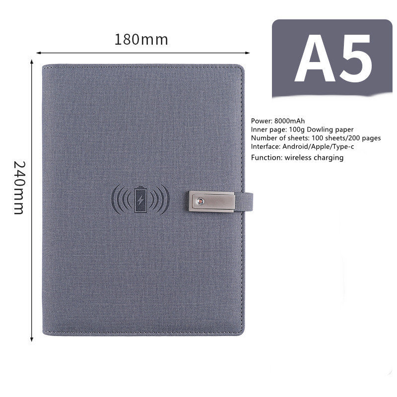 Bloc-notes Multifonction avec Batterie Externe et Clé USB