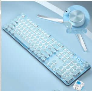 Ensemble clavier mécanique + souris filaire
