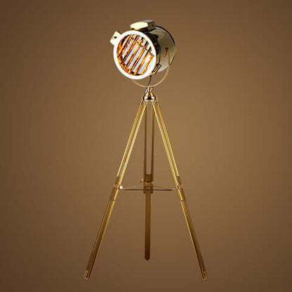 Lampadaire de scène style industriel trépied