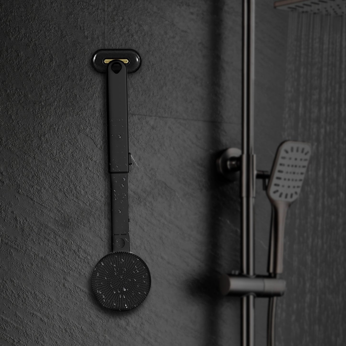 Brosse de douche électrique vibrante – USB rechargeable, étanche IPX7, exfoliation et massage