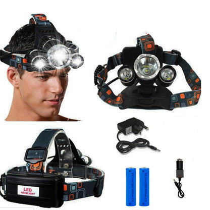 Projecteur LED Extérieur Rechargeable 20W T6 à Induction Haute Puissance