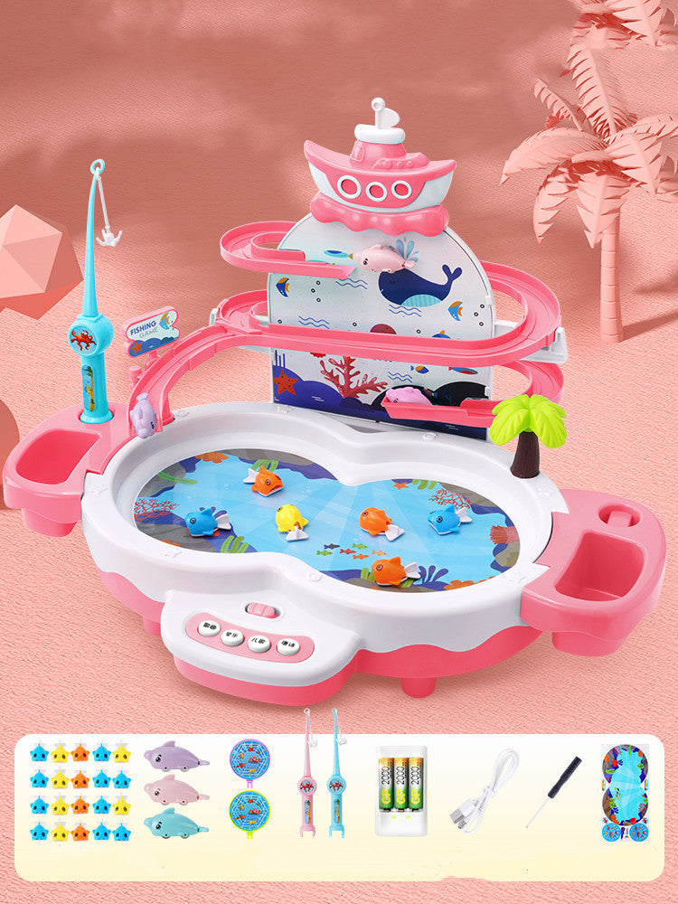 Jouet de pêche éducatif pour enfants – Puzzle interactif