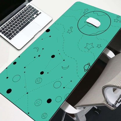 Tapis de Bureau “Chat & Café”