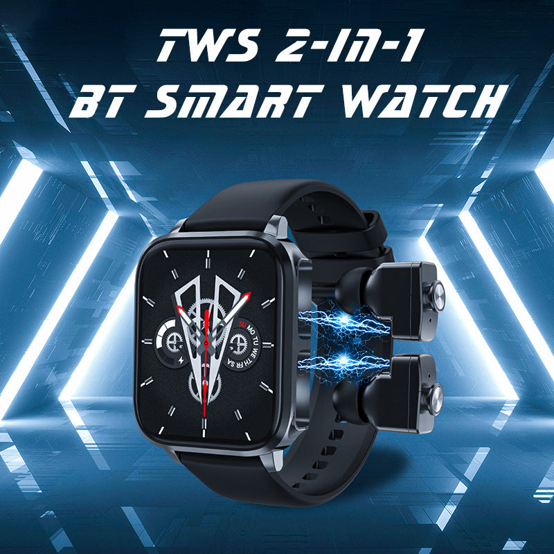 ⌚ Montre Connectée 2-en-1 avec Écouteurs Bluetooth