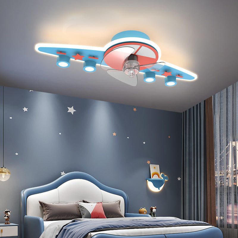 Ventilateur Plafonnier Intelligent avec Lumière