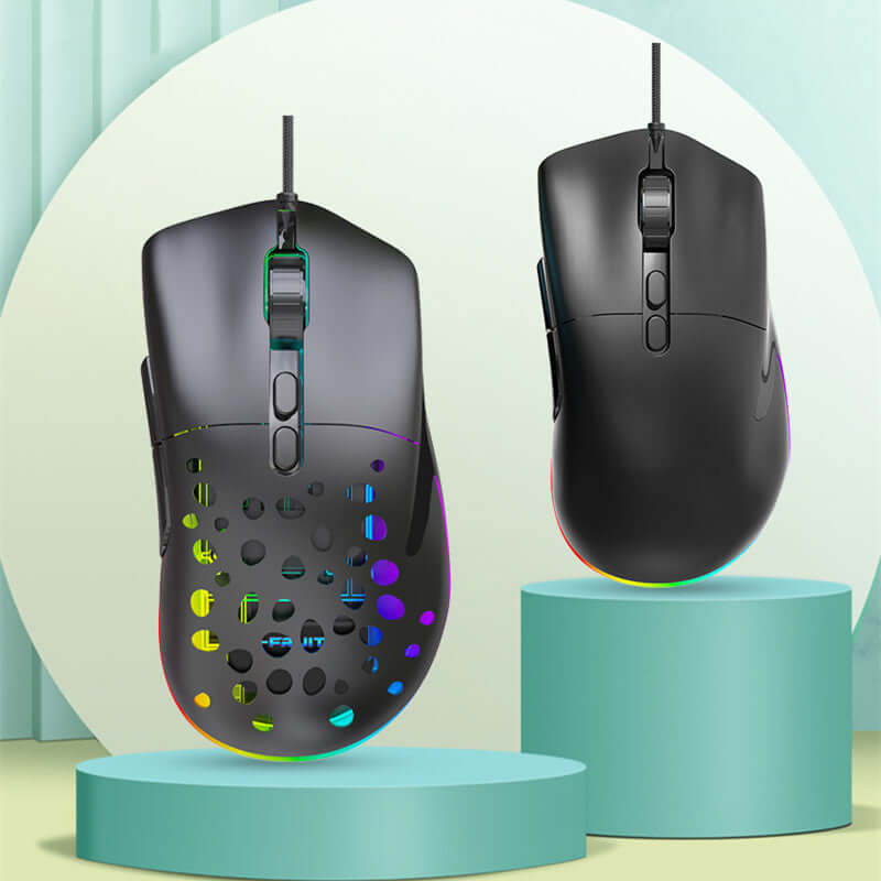 Souris de jeu sans fil creuse M88