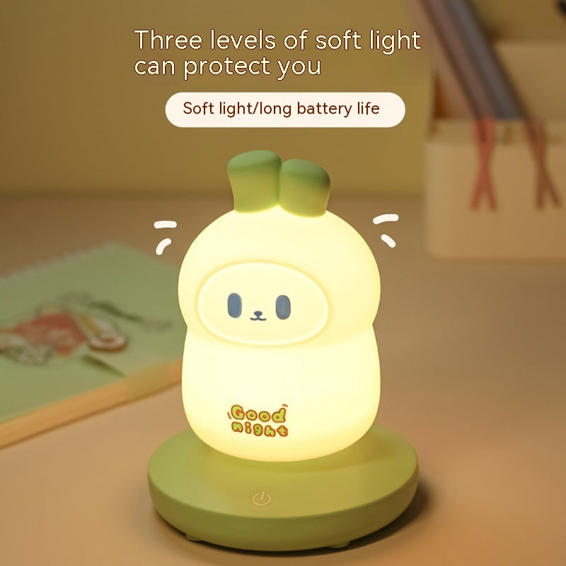 Lampe de nuit lapin en silicone