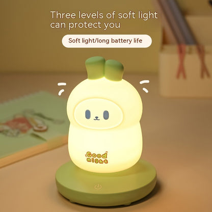 Lampe de nuit lapin en silicone