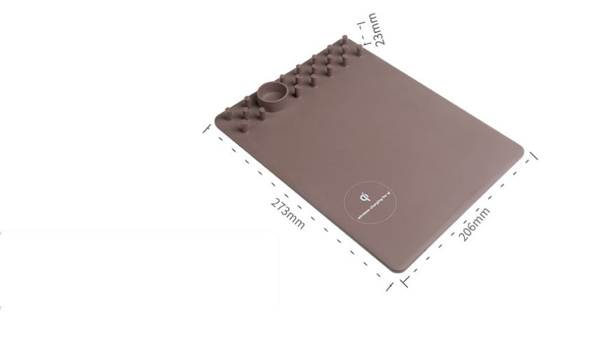 Tapis de Souris avec Chargeur Sans Fil pour Téléphone