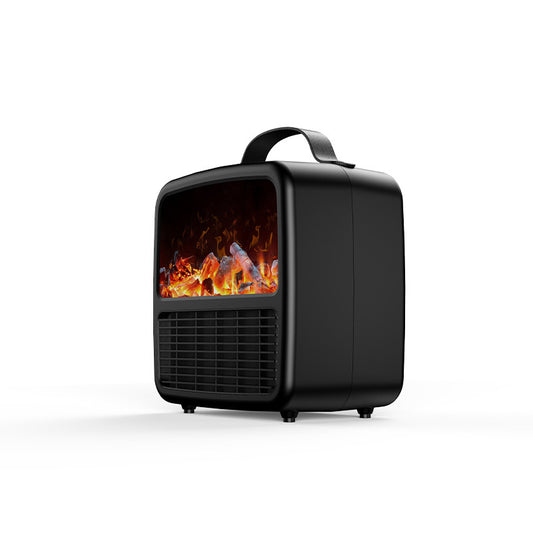 Chauffage de bureau à flamme 3D