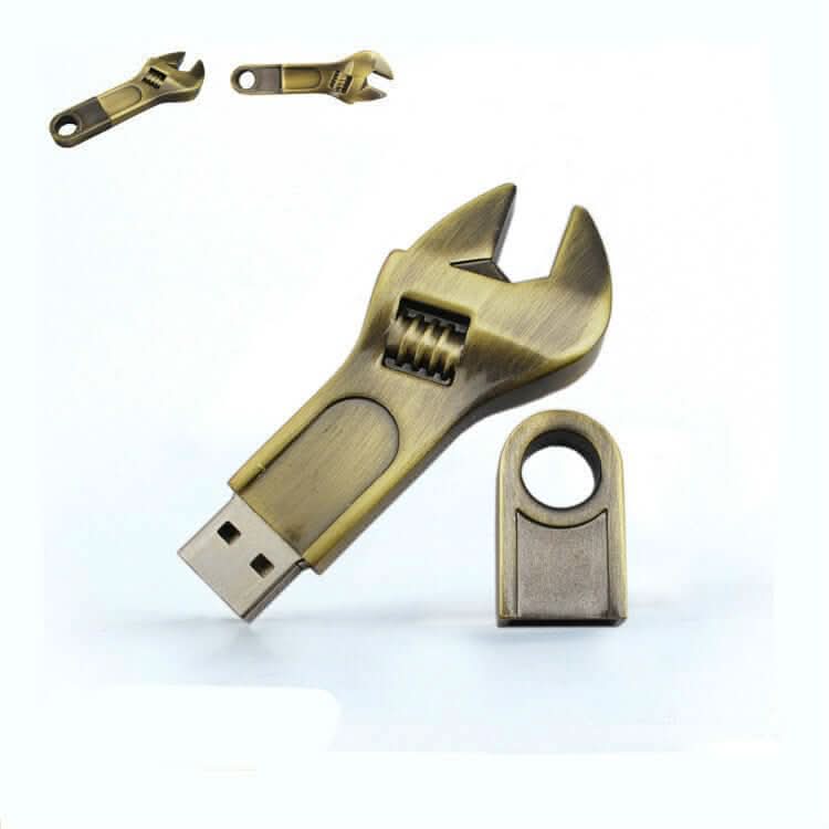 Clé USB Métal Clé à Molette