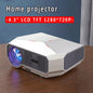Mini projecteur portable 1080P HD – WiFi, commande vocale, compatible smartphone, usage maison