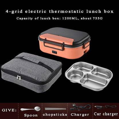 Lunch Box Électrique à Compartiments