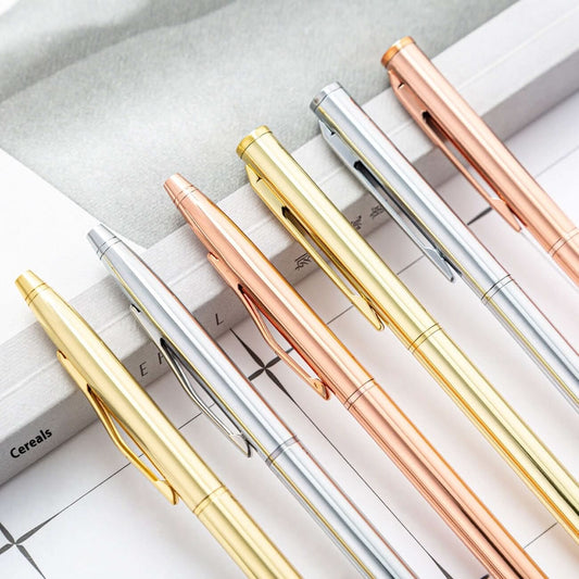 Gold-plated ballpoint pen