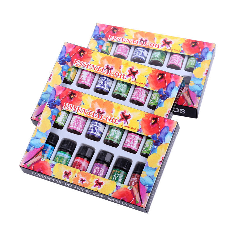 Pack de 12 Huiles Essentielles Aromathérapie