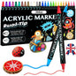 Set of 26 acrylic paint markers