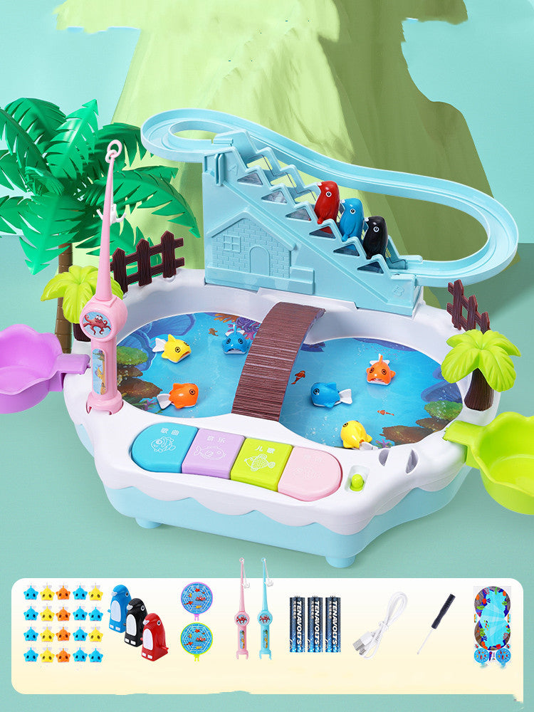 Jouet de pêche éducatif pour enfants – Puzzle interactif