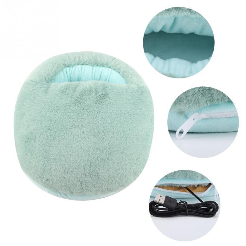 Warmer Heating Pad Winter Office Heating Slippers Warm Cushion Electric Foot Warmer Shoes Winter Warming Blanket Mat