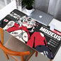 Tapis de souris à motif technologique – impression thermique unilatérale, surface lisse, base antidérapante, design futuriste