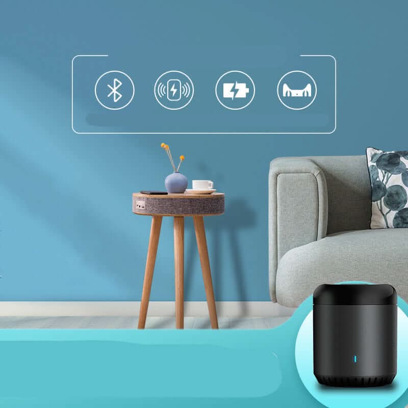 Connected Coffee Table with Wireless Charger