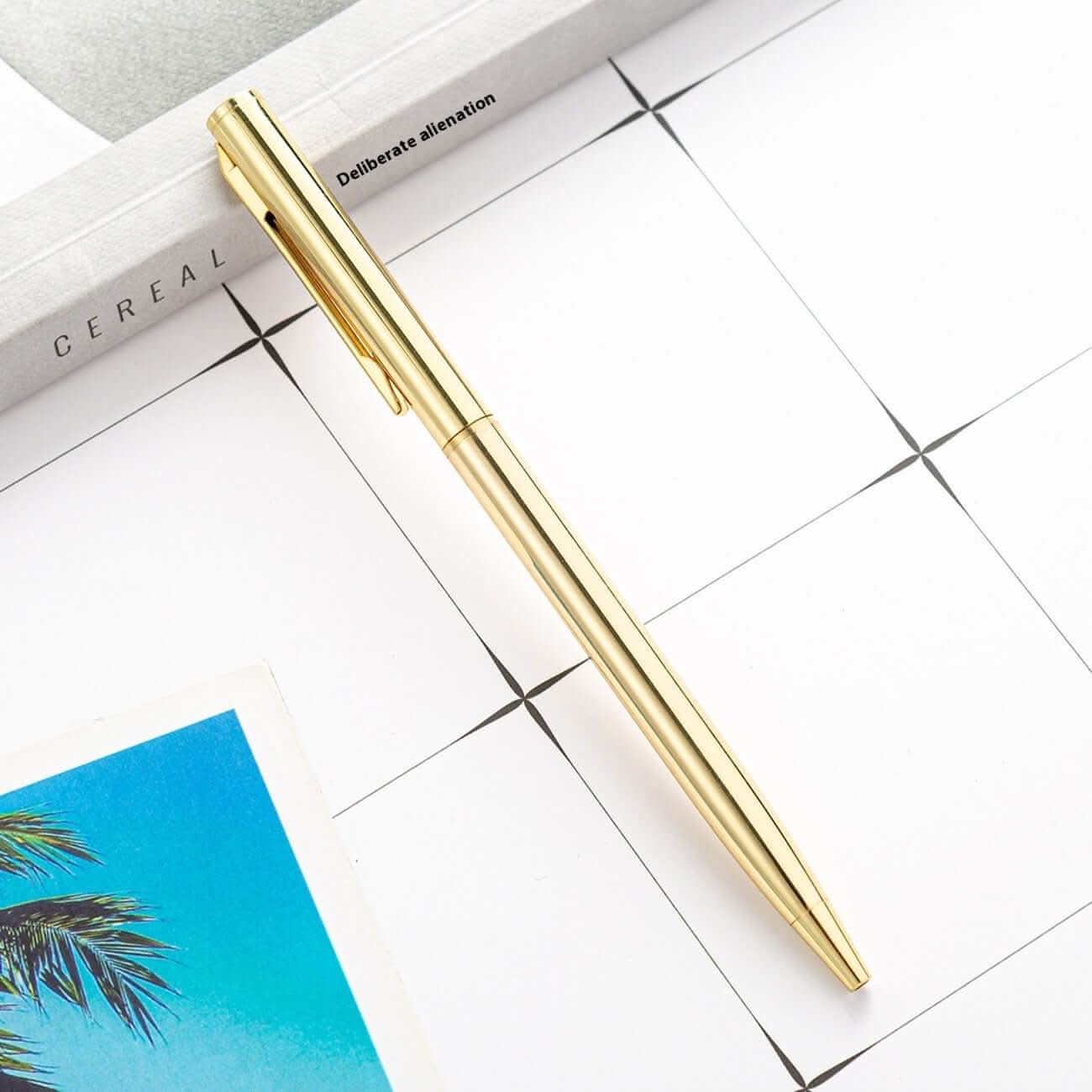 Gold-plated ballpoint pen