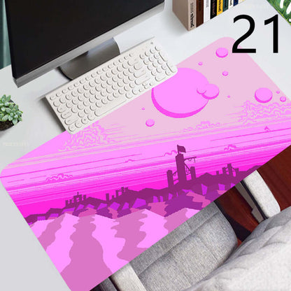 Tapis de Bureau Galaxy Pastel